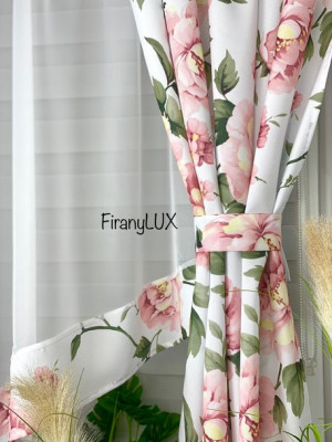 Firana Gotowa Z Zasłonami 400x160