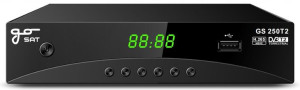 Tuner dekoder DVBT/T2 HEVC/H.265 GoSat GS250T2 nowa generacja