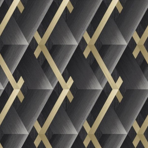 Tapeta Wzór Geometryczny 3d Winylowa Na Flizelinie