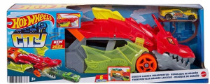Hot Wheels Smok Transporter-wyrzutnia GTK42