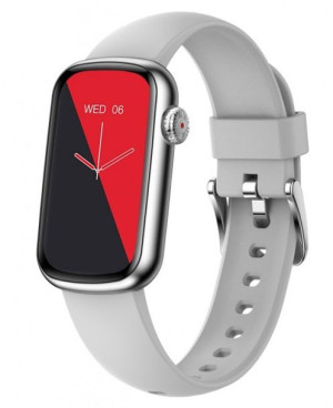 Smartwatch Garett Action SpO2 IP68 srebrny