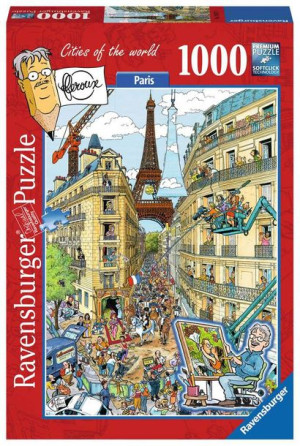 PUZZLE 1000 Paryż Wieża Eiffla Fleroux Ravensburger