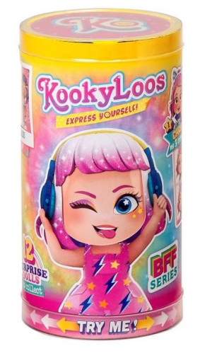 KOOKYLOOS LALKA w tubie niespodzianka LALECZKA Seria 1