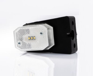 Lampa Obrysowa Biała Przednia Obrysówka Odblaskowa
