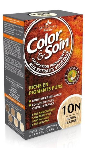 Color&Soin farba do włosów 10N Platynowy Blond