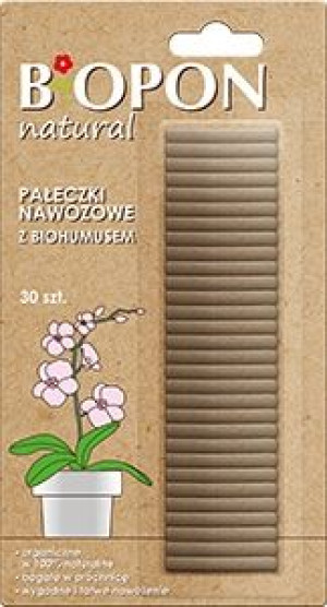 Pałeczki nawozowe Natural z biohumusem 30szt.
