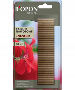 Pałeczki Nawozowe + Obornik Biopon 30szt