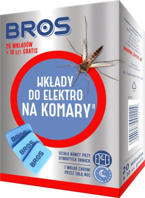 Wkłady Do Elektro Na Komary Bros 20szt.