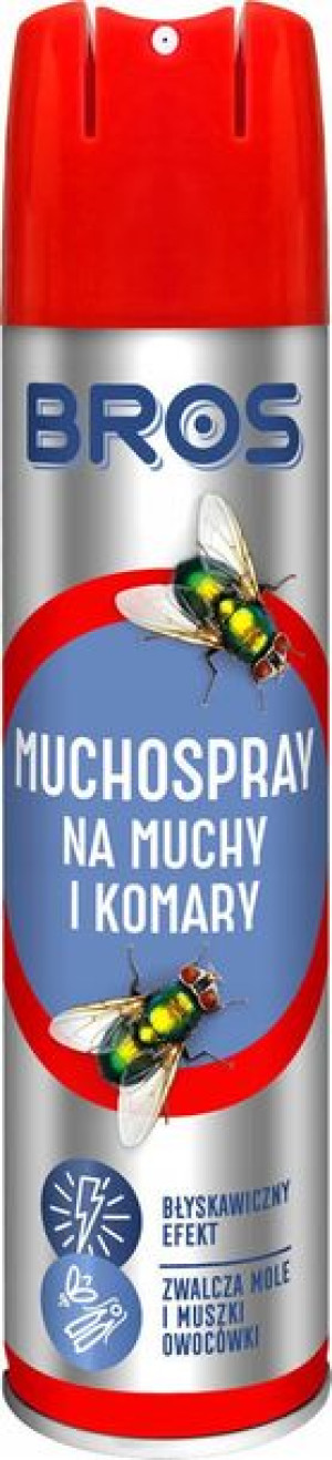 Muchospray Bros Muchy Komary Muszki Owocówki 400ml