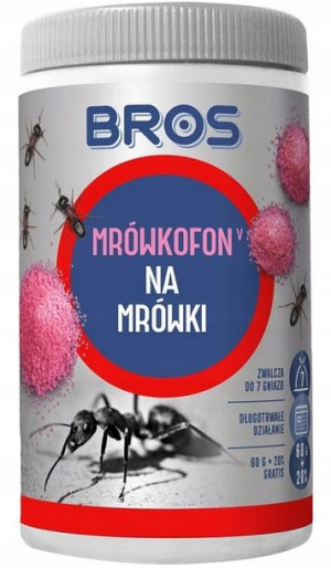 BROS Mrówkofon 60G+20% środek na mrówki