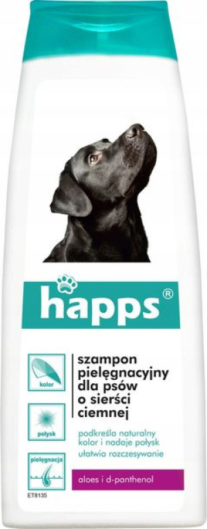 Szampon dla psów o sierści ciemnej Happs 200ml