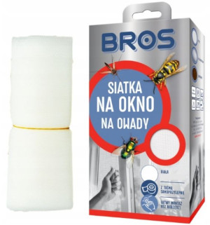 Moskitiera Siatka do okna biała 180 x 150 cm