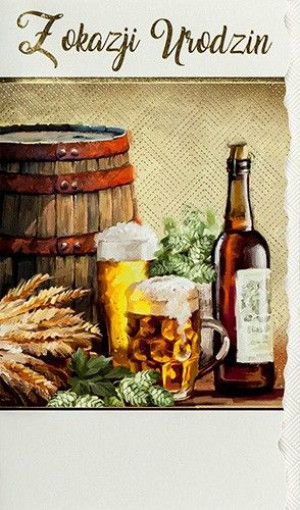 Kartki urodzinowe dla Mężczyzn A6372B