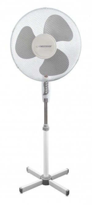 EHF001WE Esperanza wentylator 16'' stojący hurricane biało-szary