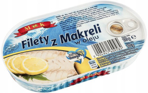 Filety z Makreli w oleju 170 g - MK