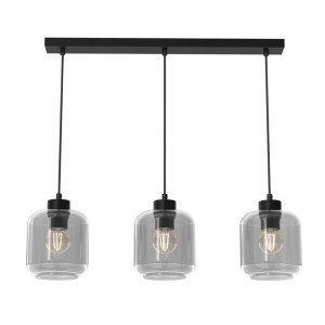 Lampa wisząca SOMBRA SMOKED  3xE27