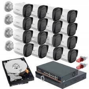 Zestaw Monitoringu 12 Kamer IP