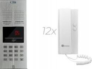 Zestaw domofonowy 12 rodzinny GENWAY WL-03NL-V2