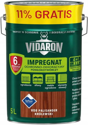 Vidaron Impregnat Ochronny Palisander Króle V08 5l
