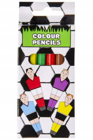 Drewniane Kredki Mini Piłka 6 Sztuk