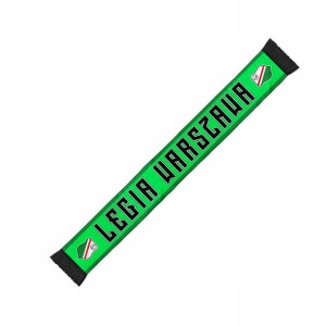 Legia Warszawa oficjalny szalik szal herb zielony