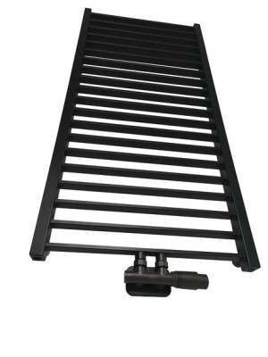 Grzejnik łazienkowy  Grzejnik łazienkowy RT 430x1200  czarny 50mm