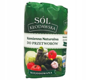 Naturalna Sól Kłodawska Spożywcza 1,1kg