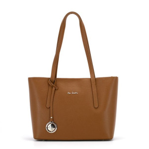 Klasyczny shopper skórzany Pierre Cardin