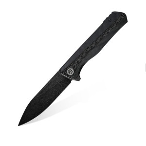 Nóż składany Petrified Fish Forward |D2 - G10/carbon fiber