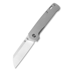 Nóż składany QSP Knife Penguin|154CM - Naturalny Tytan