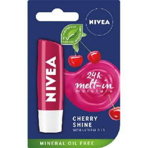 NIVEA Cherry Shine Pielęgnująca pomadka do ust 4,8g