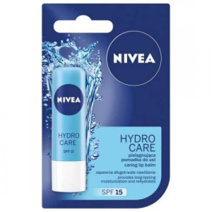 NIVEA Hydro Care Pielęgnująca pomadka do ust 4,8g