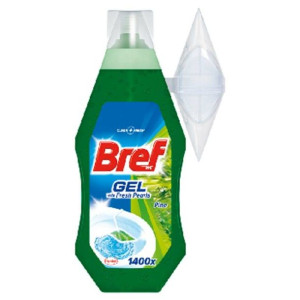 Bref WC Fresh Pearls Pine Żel do toalet 360 ml