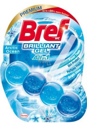 Bref Brilliant Gel Arctic Ocean Kostka WC