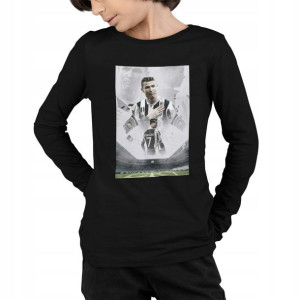 Bluzka Dziecięca Długi Rękaw - Ronaldo Wzory 14+
