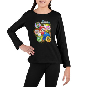 Bluzka Dziecięca Długi Rękaw - Super Mario 12+