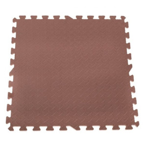 Puzzle Piankowe Mata Dla Dzieci Brązowe 60x60 4szt