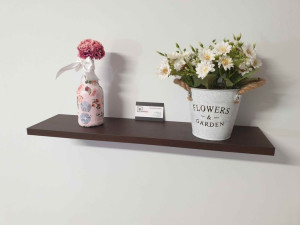 półka wisząca mocowanie ukryte pm-42 Limba czekolada 60x15
