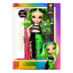 Lalka Rainbow High Junior High Fashion Dolls, Jade Hunter