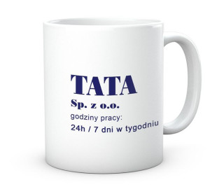 Kubek prezent na dzień ojca taty