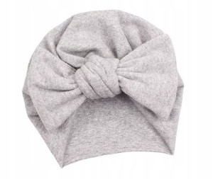 Czapka niemowlęca TURBAN wiosna jesień 6-12 mscy