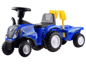 Jeździk Traktor Z Przyczepą Światło Dźwięk Za3691