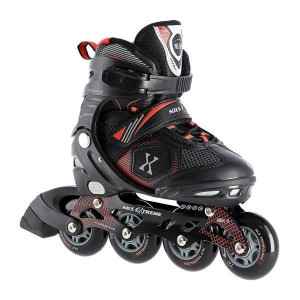 Na9080 Czarno/czerwone Rozm M (35-38) Łyżworolki Nils Extreme