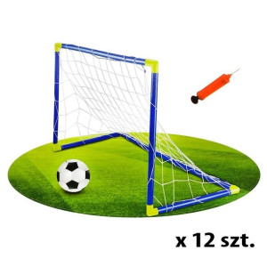 Woopie Bramka Piłkarska Z Piłką I Pompką Football Sport 12 Szt.
