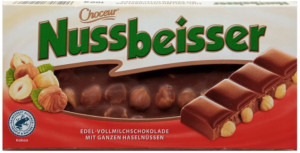 Czekolada mleczna Nussbeiser 100 g / okienko /