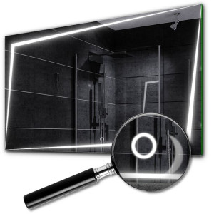 Lustro LED z Włącznikiem Dotykowym 50x70 Berlin