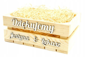 Podziękowanie Dla Rodziców Skrzynka Dziękujemy
