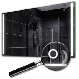 Lustro LED z Włącznikiem Dotykowym 80x50 Paris