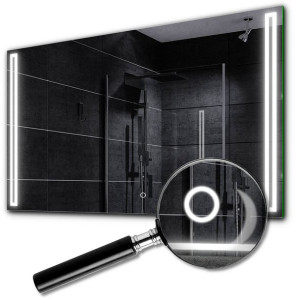 Lustro LED z Włącznikiem Dotykowym 60x90 Roma