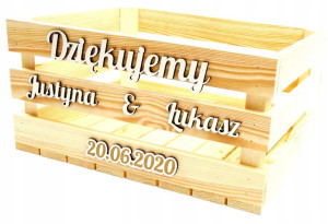 Podziękowanie Dla Rodziców Skrzynka Dziękujemy Xxl